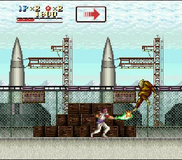 Run Saber (USA) screen shot game playing